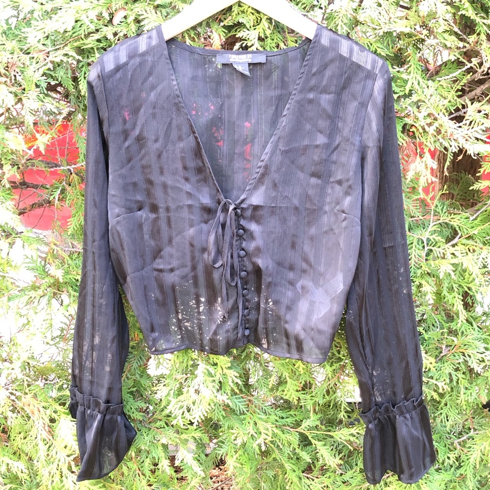 sheer shirt
